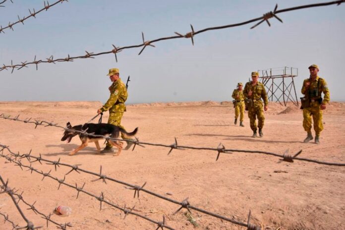 граница афган